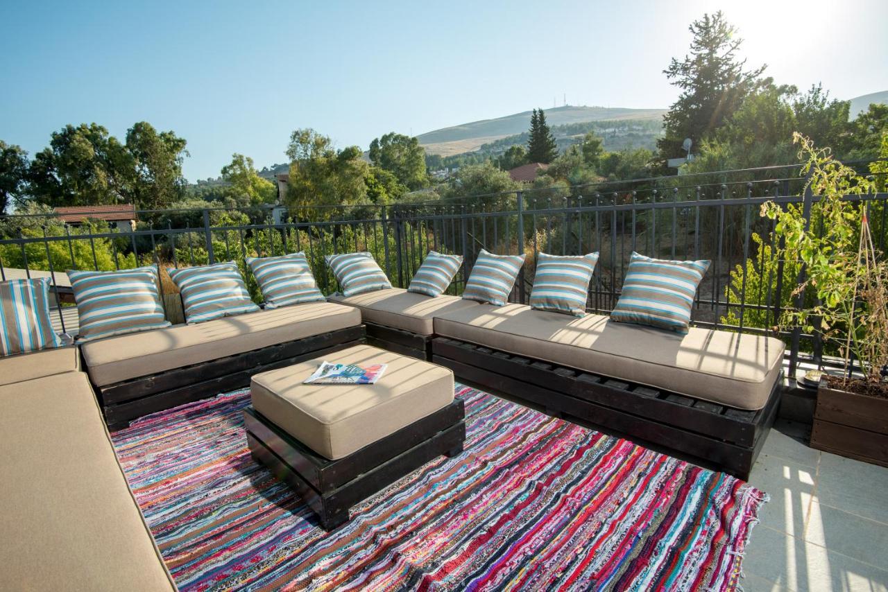4 Elements צימר ארבעת היסודות Rosh Pinna Exterior photo